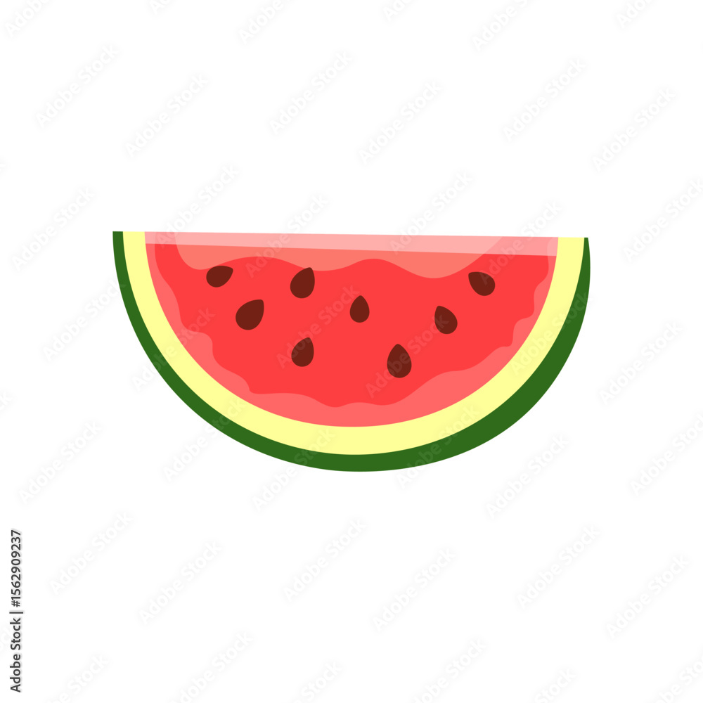 Watermelon Slice Illustration Red Tropical Fruit Vector
Watermelon Slice Illustration Red Tropical Fruit Vector