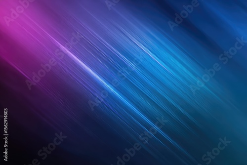 Abstract diagonal lines in vibrant, shifting hues of blue and magenta