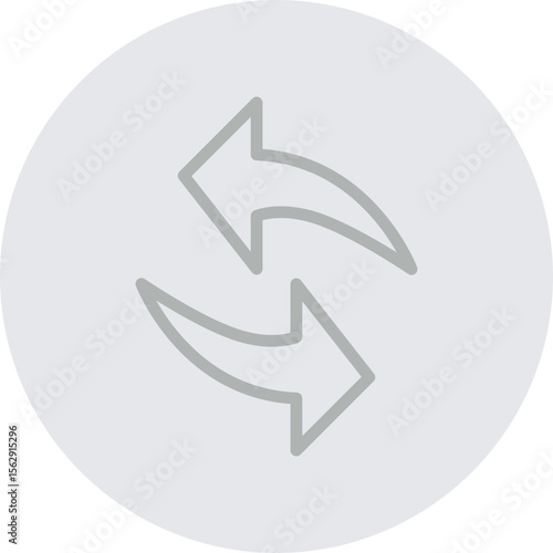 Free Download Swap Vector Line Grey Circle Grey - GFXLoad