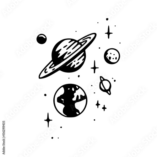 minimalist space exploration set