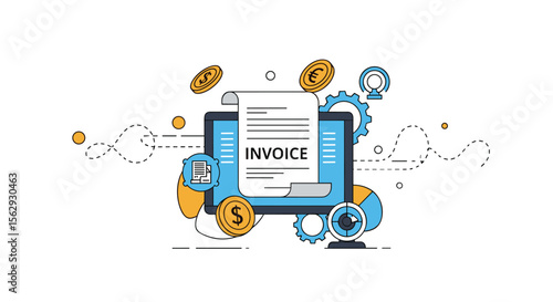Efficient billing process for timely payments and improved cash flow