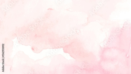 Flower pale pink watercolor background with soft gradients for elegant and minimalist design themes