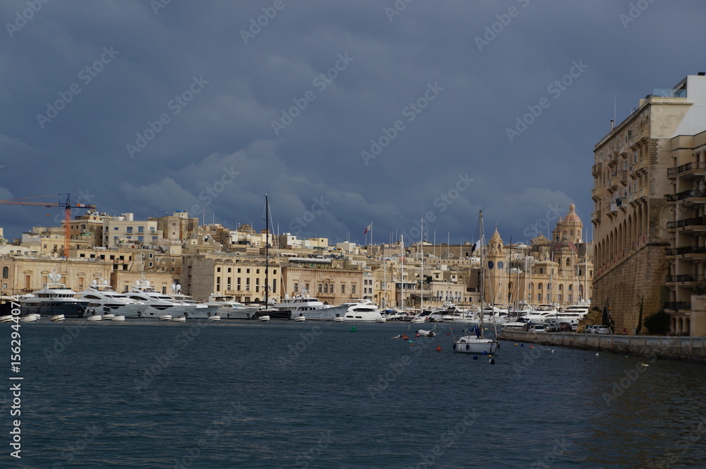 Obraz premium マルタ島バレッタの風景