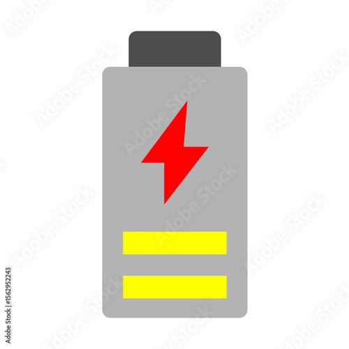 Battery Vector Flat Icon Design
