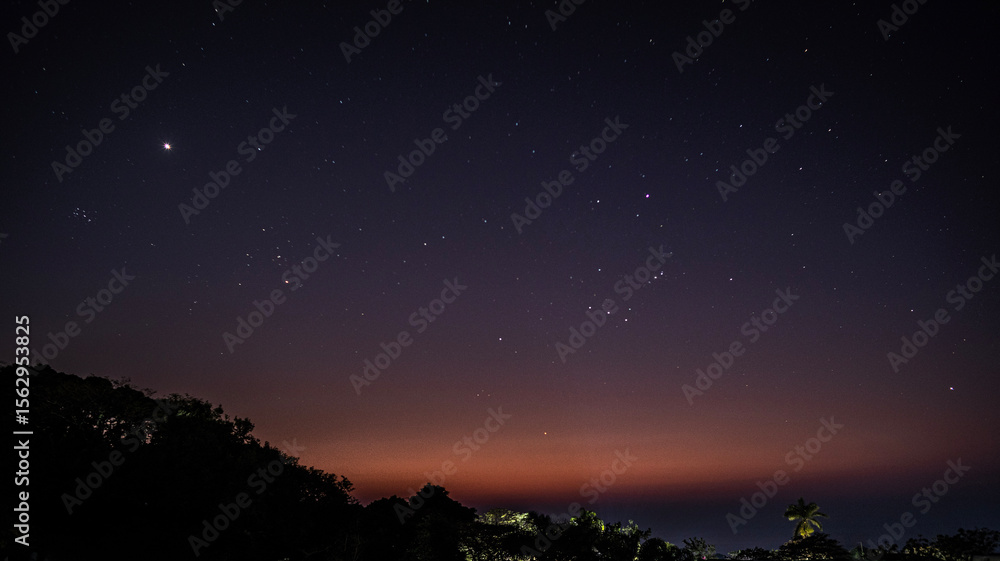 Fototapeta premium starry night sky