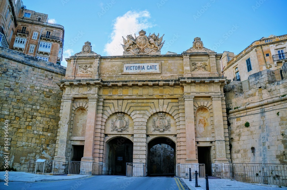 Obraz premium マルタ島バレッタの風景