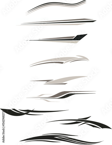 Line Stripping Artwork 