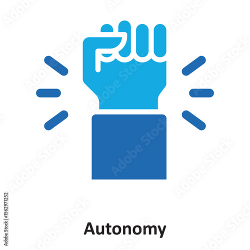 Autonomy Vector Icon which can easily modify or edit