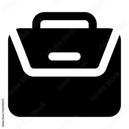 briefcase icon for illustration