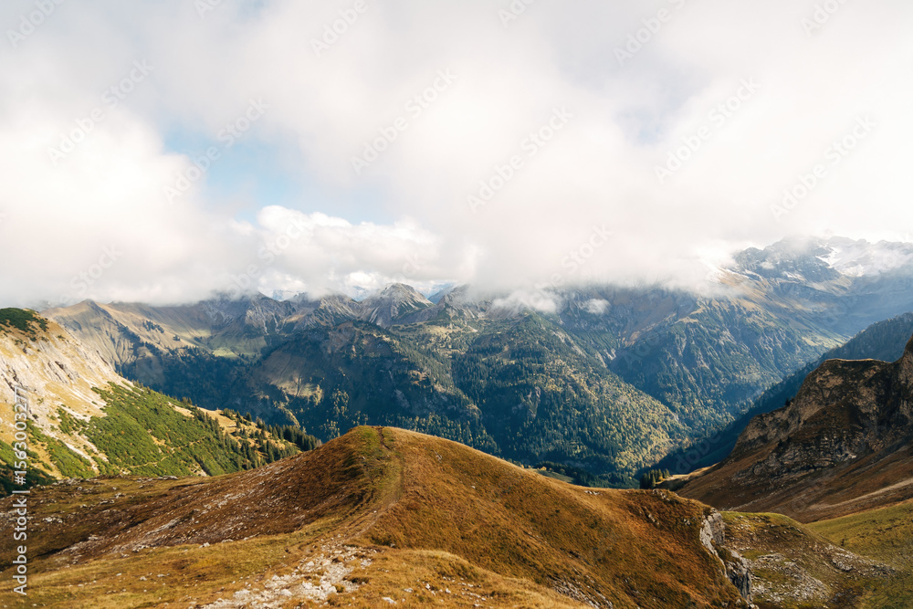 Fototapeta premium German Alps - Majestic Alpine Splendor