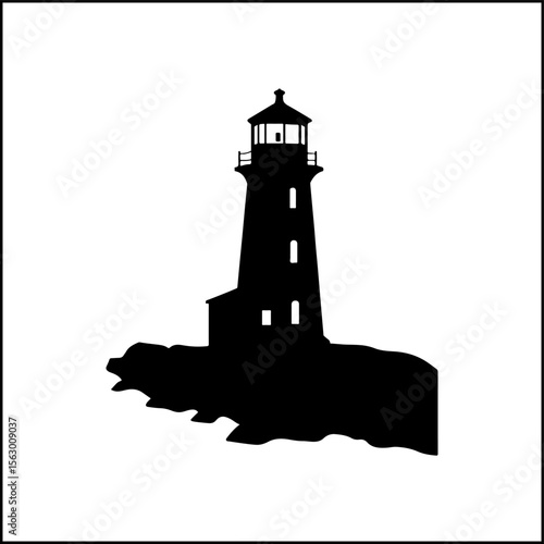 Montreal Olympic Stadium Silhouette Vector