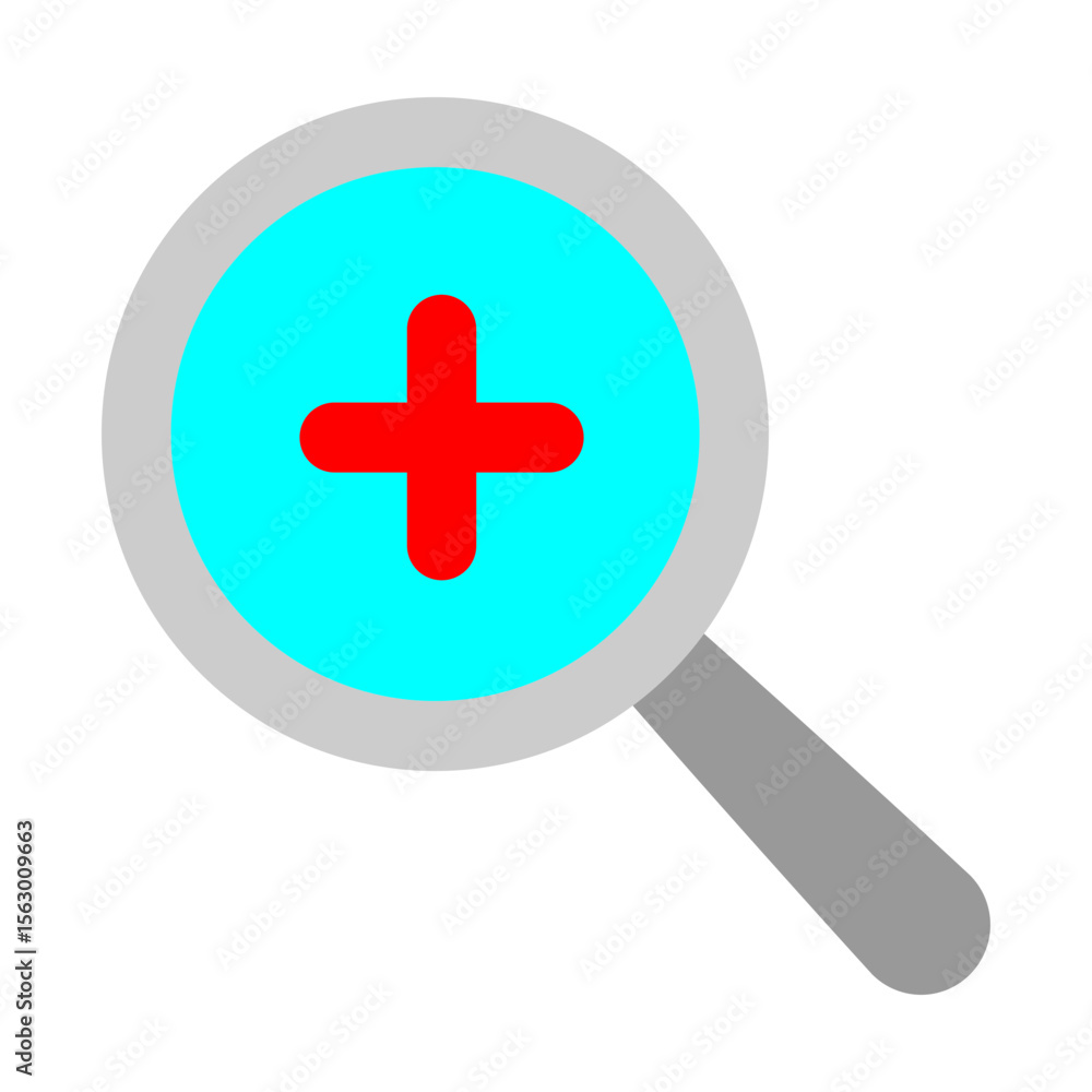 Obraz premium Zoom Out Vector Flat Icon Design