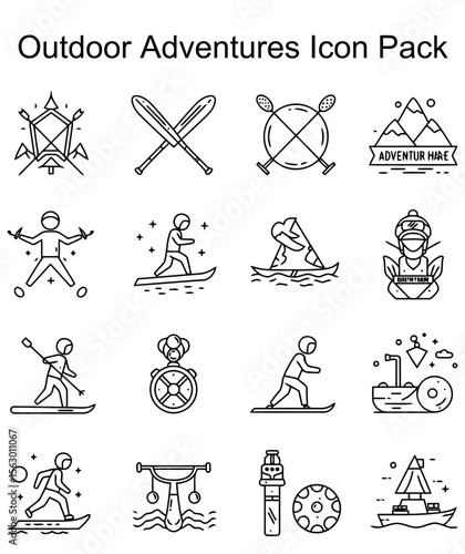 Outdoor Adventures Icon Pack