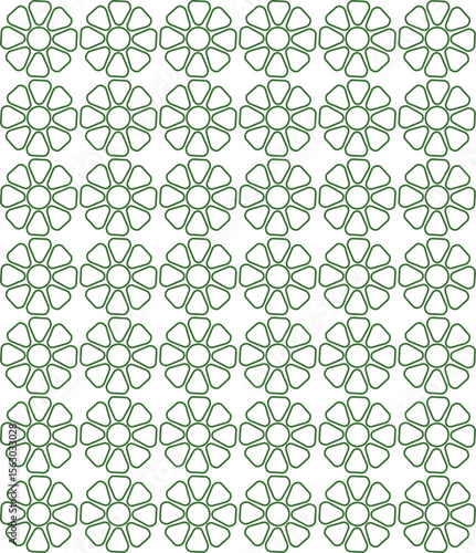 Islamic background jali in green color 