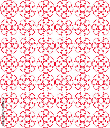Islamic background jali in red color 