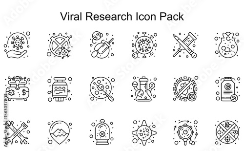 Viral Research Icon Pack