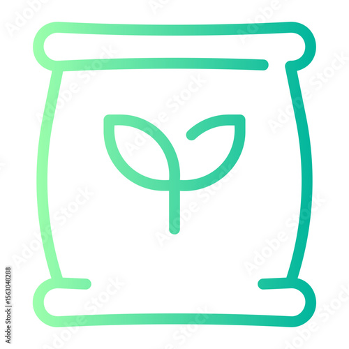 seed bag gradient icon
