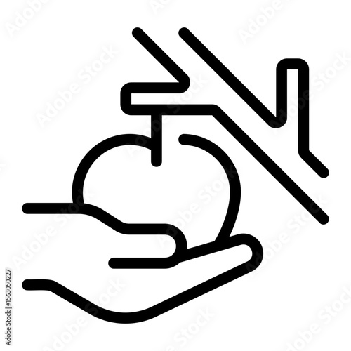 harvest line icon