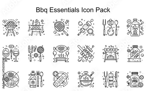 Bbq Essentials Icon Pack