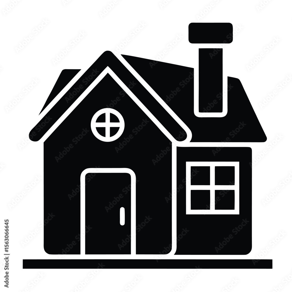 house with mailbox icon simple mailbox on white illustration house with mailbox icon simple mailbox on white illustration