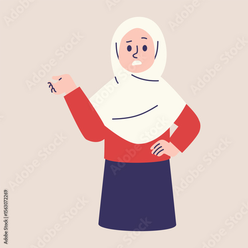 Confused Muslim Woman
