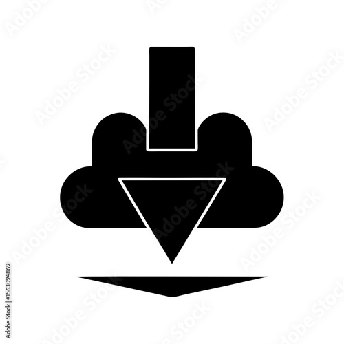 Download Speed Icon Vector in Flat and Simple Style