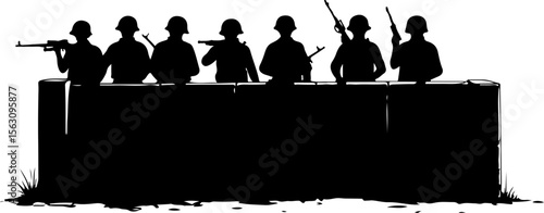 military, soldiers, helicopter, army, special forces,   vector  bundle