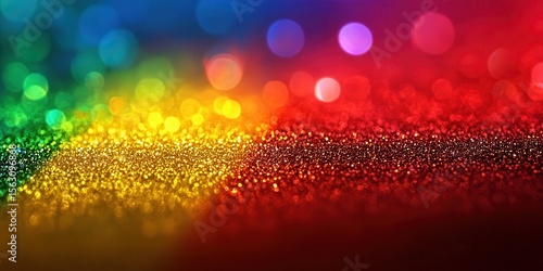 A vibrant abstract background featuring a shimmering gradient of rainbow colors, creating a lively and colorful atmosphere perfect for artistic projects.