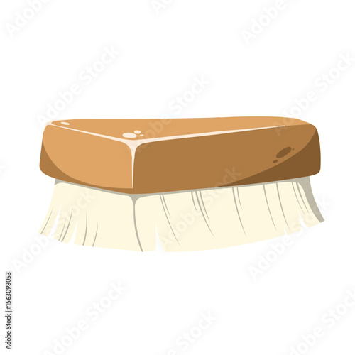 Illustration of Scrub Brush Cleaning Tool