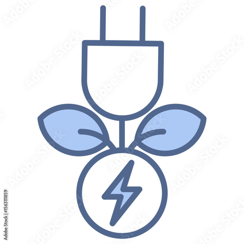 Advanced Bioenergy Blue Icon