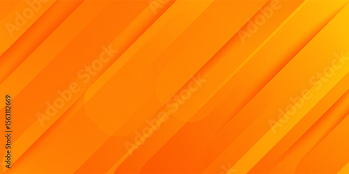Orange abstract background with dynamic geometric shapes. Square and fluid elements create a modern and energetic design