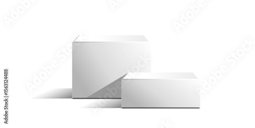 cube block podium stage pedestal and platform vector, a minimalist display element. Ideal for product showcases, presentations, awards, exhibitions, and modern design.