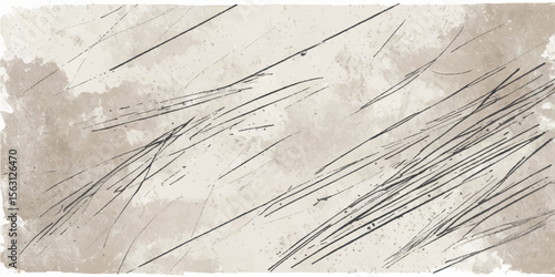Rough brown wooden texture and old paper patterns combine for an artful nature backdrop