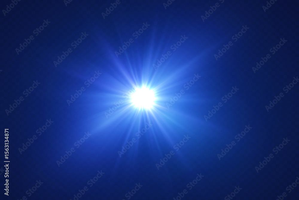 Glowing light effect of explosion and flash. Glowing light effect of explosion and flash.