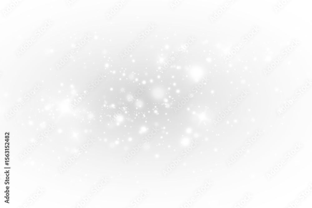 Fototapeta premium Png Holiday sparkle dust png. Holiday dust for cards, invitations, banners. PNG Christmas dust, glowing bokeh confetti light and glitter.Light dust efect.