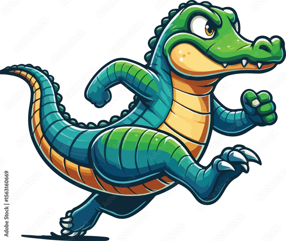 Fototapeta premium Kind of crocodile