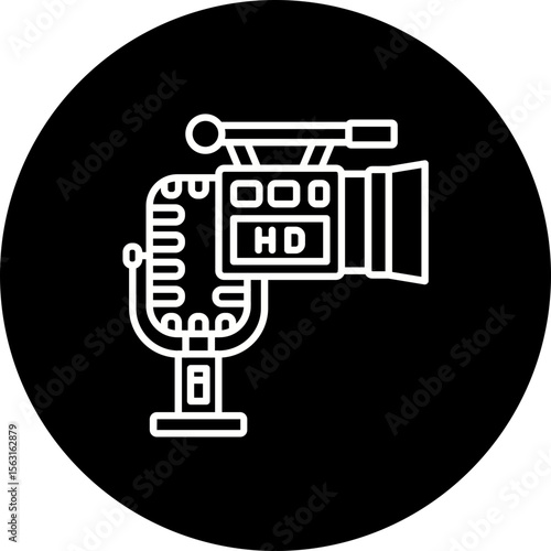 Broadcast video Icon
