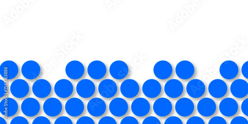 Seamless pattern of blue polka dots with transparent background. suit Kurt digital design motif colorful wallpaper illustration, traditional design. wall decorated blue mosaic tiles texture background