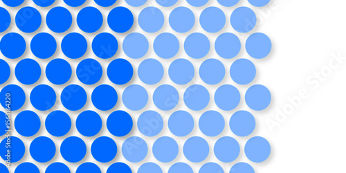Seamless pattern of blue polka dots with transparent background. suit Kurt digital design motif colorful wallpaper illustration, traditional design. wall decorated blue mosaic tiles texture background
