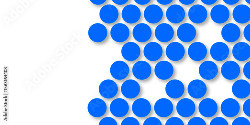 Seamless pattern of blue polka dots with transparent background. suit Kurt digital design motif colorful wallpaper illustration, traditional design. wall decorated blue mosaic tiles texture background