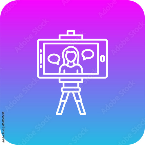 Vlogging Icon