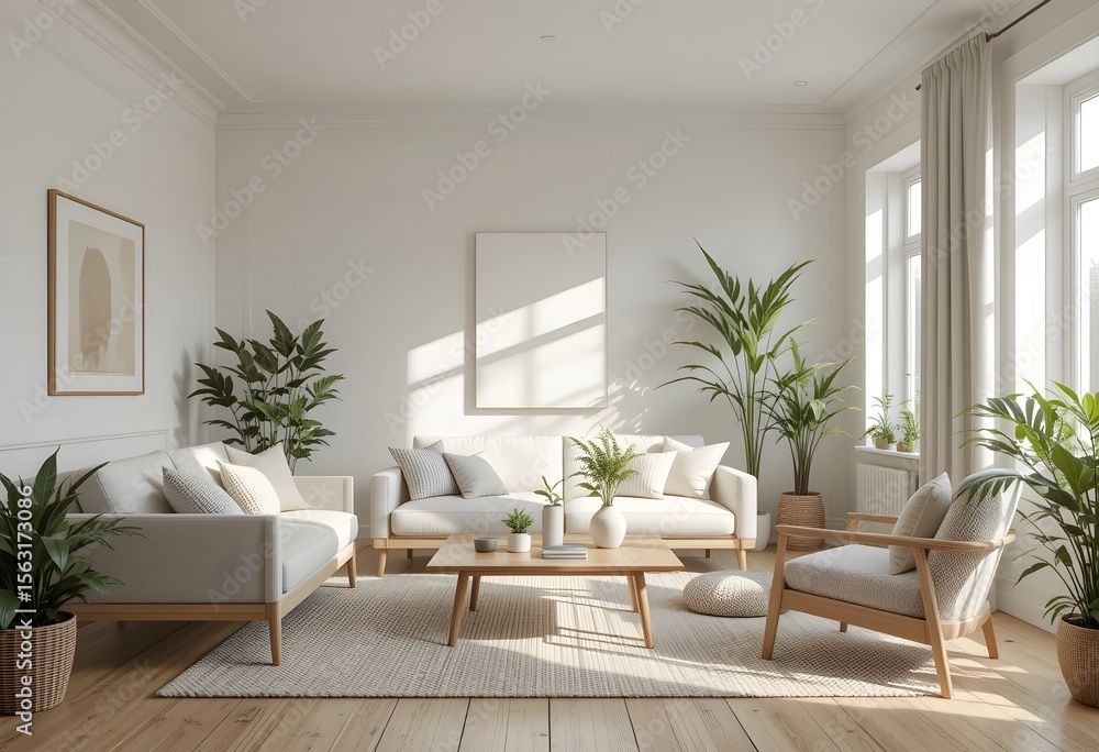 Fototapeta premium modern living room