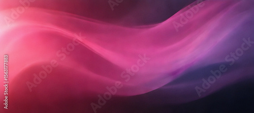 Mesmerizing Elegant Fluid Light Waves in Dark Gradient Background