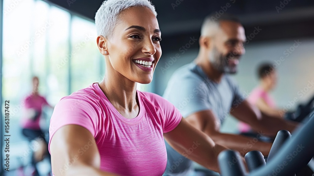Supportive Friend joins Cancer Patient in Aerobic Exercise does Supportive Friend joins Cancer Patient in Aerobic Exercise does