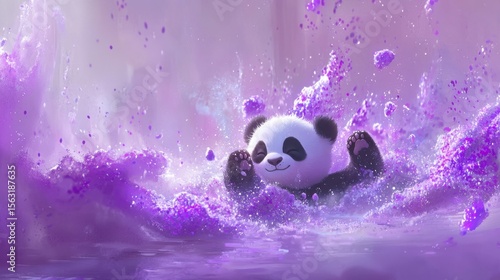 Wallpaper Mural Galaxy Panda T-Shirt Art Torontodigital.ca