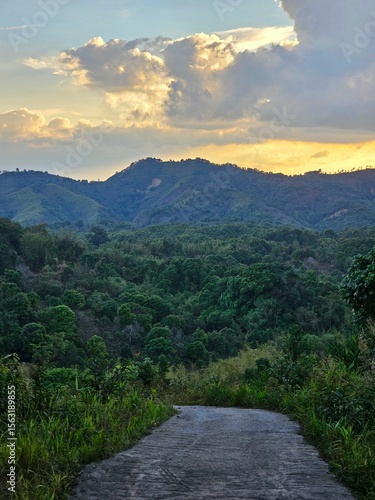 road in the mountains