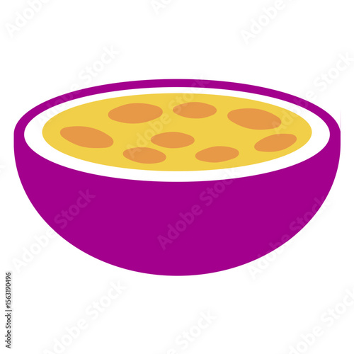 farbiges Maracuja Icon