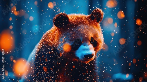 Wallpaper Mural Cosmic Panda T-Shirt Design Torontodigital.ca