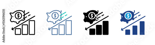 Budget Deficit Icon