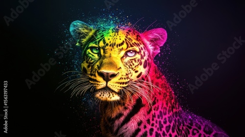 Wallpaper Mural Galaxy Panther T-Shirt Art Torontodigital.ca